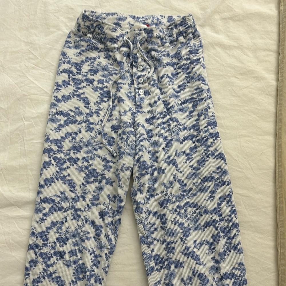 LoveShackFancy Waffle Joggers